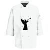 Eight Pearl Button Chef Coat with Thermometer Pocket Thumbnail