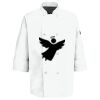 Eight Pearl Button Chef Coat with Thermometer Pocket Thumbnail