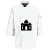 Eight Pearl Button Chef Coat with Thermometer Pocket Thumbnail