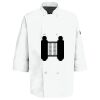 Eight Pearl Button Chef Coat with Thermometer Pocket Thumbnail