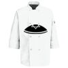 Eight Pearl Button Chef Coat with Thermometer Pocket Thumbnail