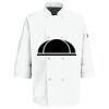 Eight Pearl Button Chef Coat with Thermometer Pocket Thumbnail