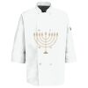 Eight Pearl Button Chef Coat with Thermometer Pocket Thumbnail