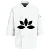 Eight Pearl Button Chef Coat with Thermometer Pocket Thumbnail