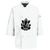 Eight Pearl Button Chef Coat with Thermometer Pocket Thumbnail