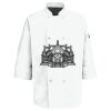 Eight Pearl Button Chef Coat with Thermometer Pocket Thumbnail