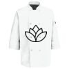 Eight Pearl Button Chef Coat with Thermometer Pocket Thumbnail