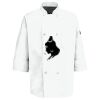 Eight Pearl Button Chef Coat with Thermometer Pocket Thumbnail