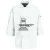 Eight Pearl Button Chef Coat with Thermometer Pocket Thumbnail