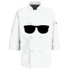 Eight Pearl Button Chef Coat with Thermometer Pocket Thumbnail