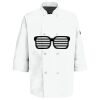 Eight Pearl Button Chef Coat with Thermometer Pocket Thumbnail