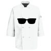 Eight Pearl Button Chef Coat with Thermometer Pocket Thumbnail
