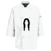 Eight Pearl Button Chef Coat with Thermometer Pocket Thumbnail