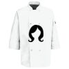 Eight Pearl Button Chef Coat with Thermometer Pocket Thumbnail