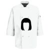 Eight Pearl Button Chef Coat with Thermometer Pocket Thumbnail