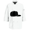Eight Pearl Button Chef Coat with Thermometer Pocket Thumbnail