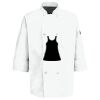 Eight Pearl Button Chef Coat with Thermometer Pocket Thumbnail