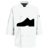 Eight Pearl Button Chef Coat with Thermometer Pocket Thumbnail