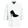 Eight Pearl Button Chef Coat with Thermometer Pocket Thumbnail