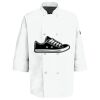 Eight Pearl Button Chef Coat with Thermometer Pocket Thumbnail