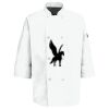 Eight Pearl Button Chef Coat with Thermometer Pocket Thumbnail