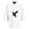 Eight Pearl Button Chef Coat with Thermometer Pocket Thumbnail