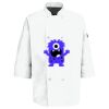 Eight Pearl Button Chef Coat with Thermometer Pocket Thumbnail
