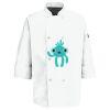 Eight Pearl Button Chef Coat with Thermometer Pocket Thumbnail
