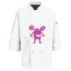 Eight Pearl Button Chef Coat with Thermometer Pocket Thumbnail