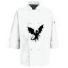 Eight Pearl Button Chef Coat with Thermometer Pocket Thumbnail