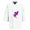 Eight Pearl Button Chef Coat with Thermometer Pocket Thumbnail