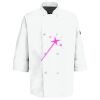 Eight Pearl Button Chef Coat with Thermometer Pocket Thumbnail