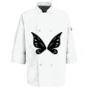 Eight Pearl Button Chef Coat with Thermometer Pocket Thumbnail