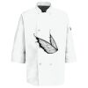 Eight Pearl Button Chef Coat with Thermometer Pocket Thumbnail