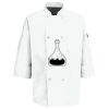 Eight Pearl Button Chef Coat with Thermometer Pocket Thumbnail