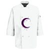 Eight Pearl Button Chef Coat with Thermometer Pocket Thumbnail