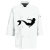 Eight Pearl Button Chef Coat with Thermometer Pocket Thumbnail