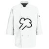 Eight Pearl Button Chef Coat with Thermometer Pocket Thumbnail
