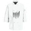 Eight Pearl Button Chef Coat with Thermometer Pocket Thumbnail