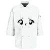 Eight Pearl Button Chef Coat with Thermometer Pocket Thumbnail