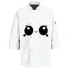 Eight Pearl Button Chef Coat with Thermometer Pocket Thumbnail