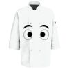 Eight Pearl Button Chef Coat with Thermometer Pocket Thumbnail