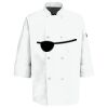 Eight Pearl Button Chef Coat with Thermometer Pocket Thumbnail
