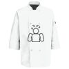 Eight Pearl Button Chef Coat with Thermometer Pocket Thumbnail