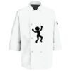 Eight Pearl Button Chef Coat with Thermometer Pocket Thumbnail