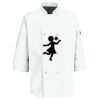 Eight Pearl Button Chef Coat with Thermometer Pocket Thumbnail