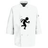 Eight Pearl Button Chef Coat with Thermometer Pocket Thumbnail