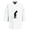 Eight Pearl Button Chef Coat with Thermometer Pocket Thumbnail