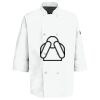 Eight Pearl Button Chef Coat with Thermometer Pocket Thumbnail