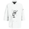 Eight Pearl Button Chef Coat with Thermometer Pocket Thumbnail